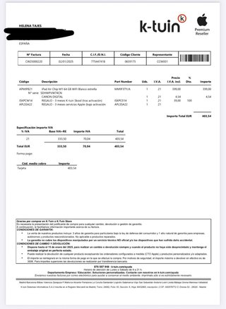 iPad Air 4 64GB WiFi Blanco Estrella