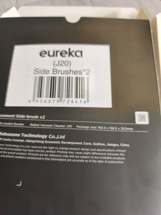Recambios Cepillos Laterales Eureka J20