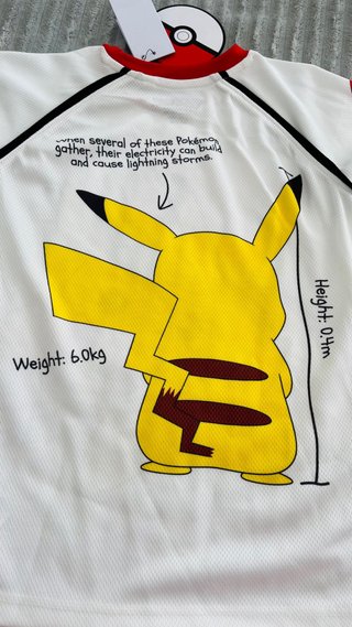 Camisola Pikachu Pokémon Criança