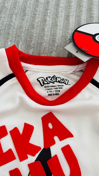Camisola Pikachu Pokémon Criança
