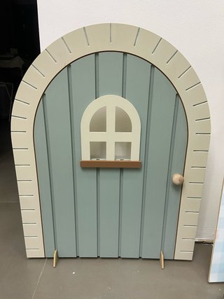 Puerta madera decorativa
