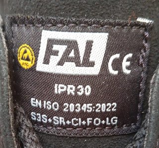 Zapatos Seguridad FAL Kyros Top S3S T42