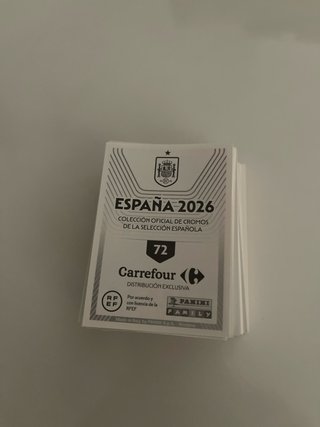 Cromos España 2026 Carrefour Colección completa