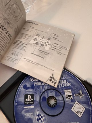 PS1 Walt Disney Magical Racing Tour PAL
