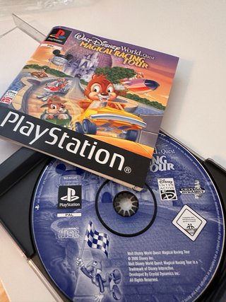 PS1 Walt Disney Magical Racing Tour PAL