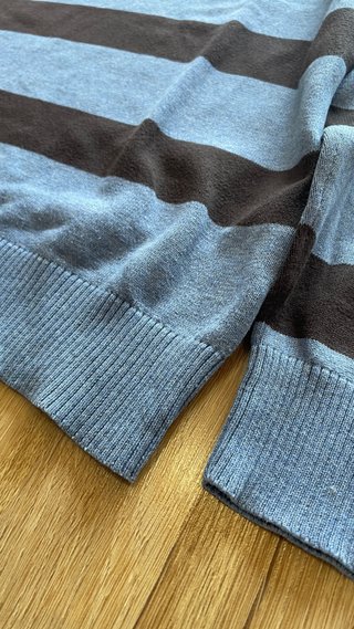 Jersey Tommy Hilfiger Rayas V-Neck Talla L