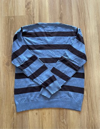 Jersey Tommy Hilfiger Rayas V-Neck Talla L