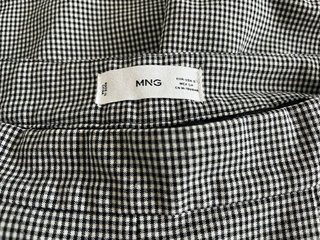 Pantalones de cuadros Mango