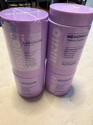 Lote 4 botes suplementos menopausia