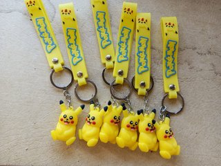 6 Llaveros Pikachu Pokémon
