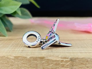Charm Origami - Plata