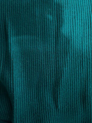 Top Punto Verde Mangas Abullonadas Zara Talla S