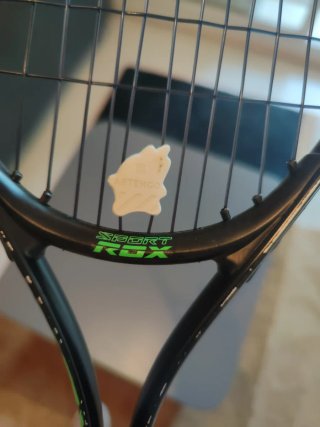 Raqueta de Tenis Negra y Verde Rox hammer Pro 25