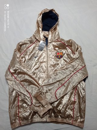 Chaqueta Oro FC Barcelona Vintage Nueva (XXL)