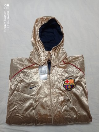Chaqueta Oro FC Barcelona Vintage Nueva (XXL)