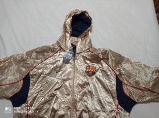 Chaqueta Oro FC Barcelona Vintage Nueva (XXL)