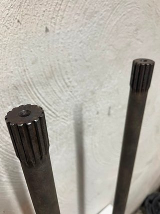 Coppia di semiassi ponte posteriore destro e sinis