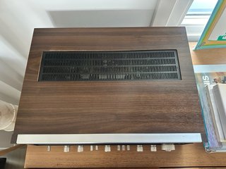 Receptor Estéreo Pioneer SX-737 Plata/Madera