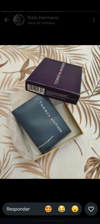 Cartera Lacoste Azul