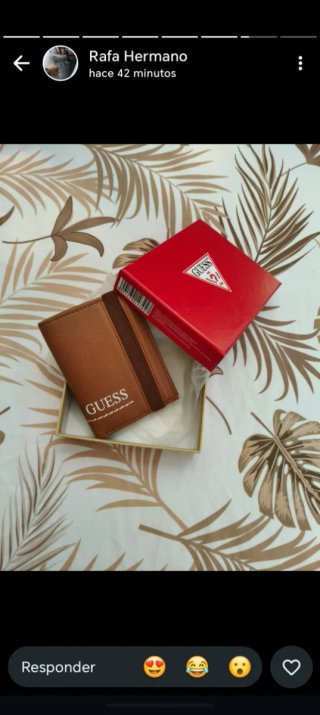 Cartera Lacoste Azul