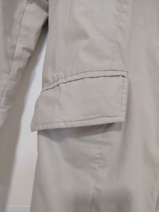 Gabardina mujer beige
