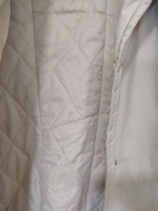 Gabardina mujer beige