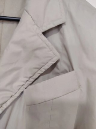 Gabardina mujer beige
