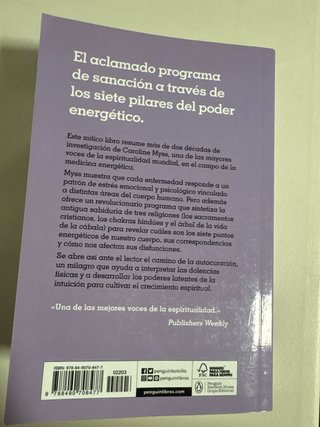 Anatomía del espíritu : la curación del cuerpo ...