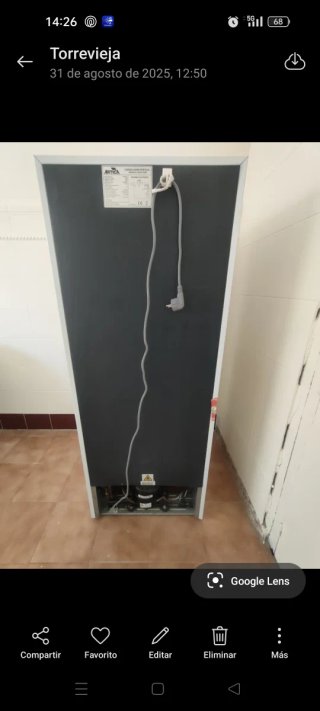 Congelador vertical nuevo ARTICA