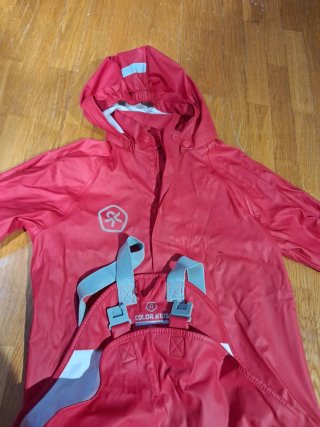 Buzó impermeable Kids Talla 122-128 Rojo