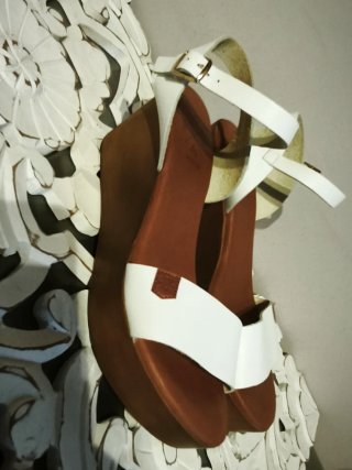 Sandalias Popa blancas Talla 38