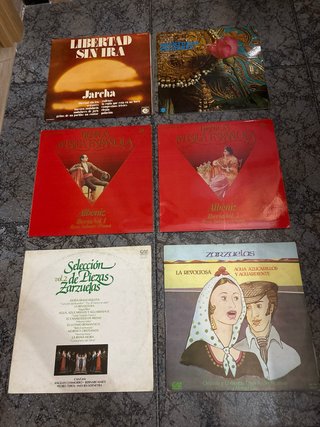 Lote 13 Vinilos Andalucía Flamenco Latino