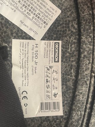 Casco Wedze blu sci/snowboard