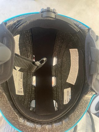 Casco Wedze blu sci/snowboard