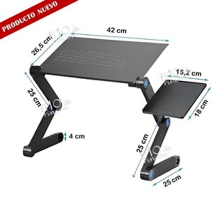 Mesa Portátil Plegable con Soporte Ratón