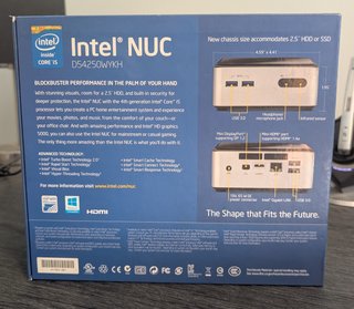 Intel NUC i5, 8GB RAM y SSD mSATA 32GB