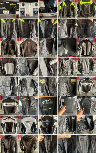 Cascos botas chaquetas de moto hombre