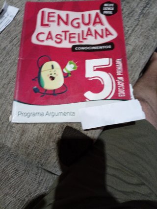Argumenta 5. Lengua castellana. Conocimientos