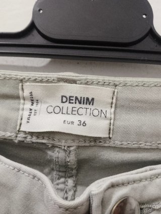 Jeans Tally Weijl beige stile baggy
