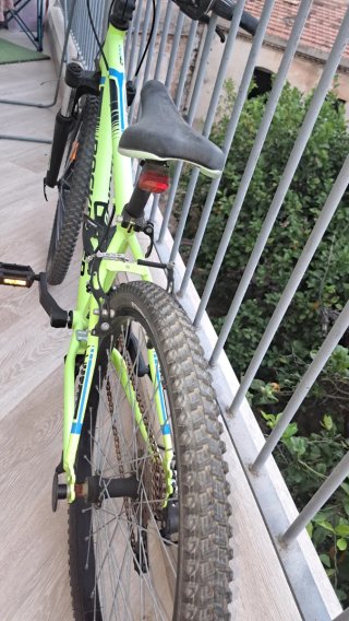 Bicicleta Rockrider 24 Verde