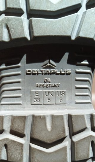 Botas de seguridad Deltaplus Talla 38