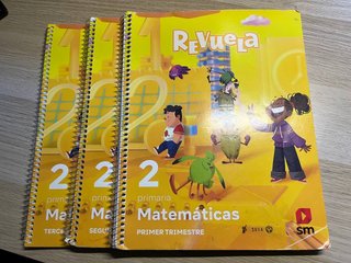 Lote libros 2o Primaria SM Revuela, Oxford, Anaya