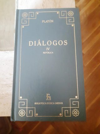 Libro Diálogos IV de Platón