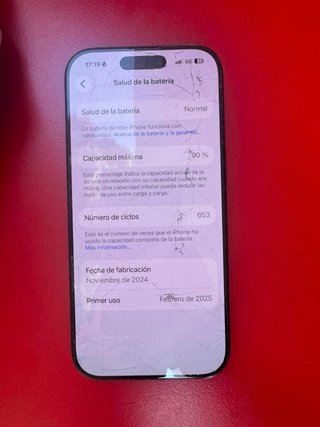 iPhone 16 Pro - Batería 90%