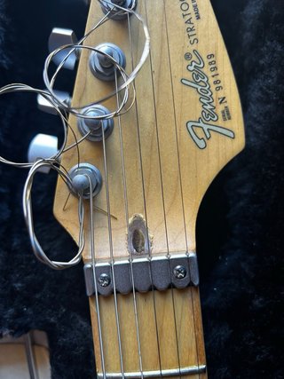 Fender stratocaster americana año 98 con maleta