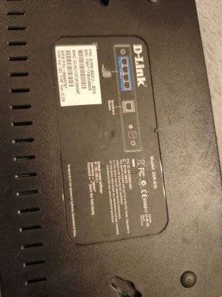 Router WiFi D-Link DIR-615 con fuente original