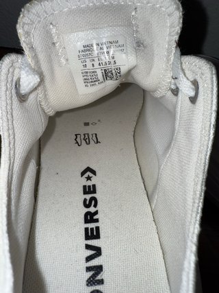 Zapatillas blancas Converse plataforma