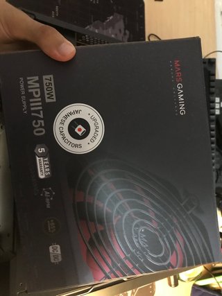 Fuente de alimentacion Mars Gaming nueva 750W