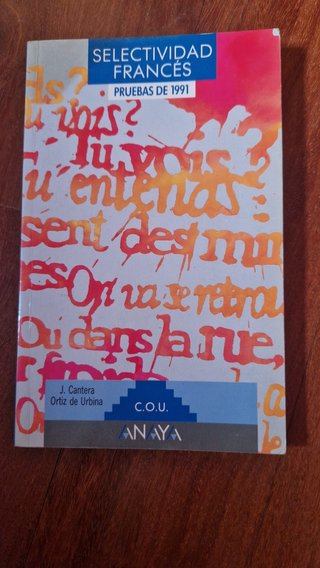 Libro de preparación de francés para selectividad