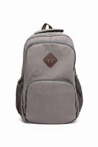 Mochila Lona Verde Casual Resistente